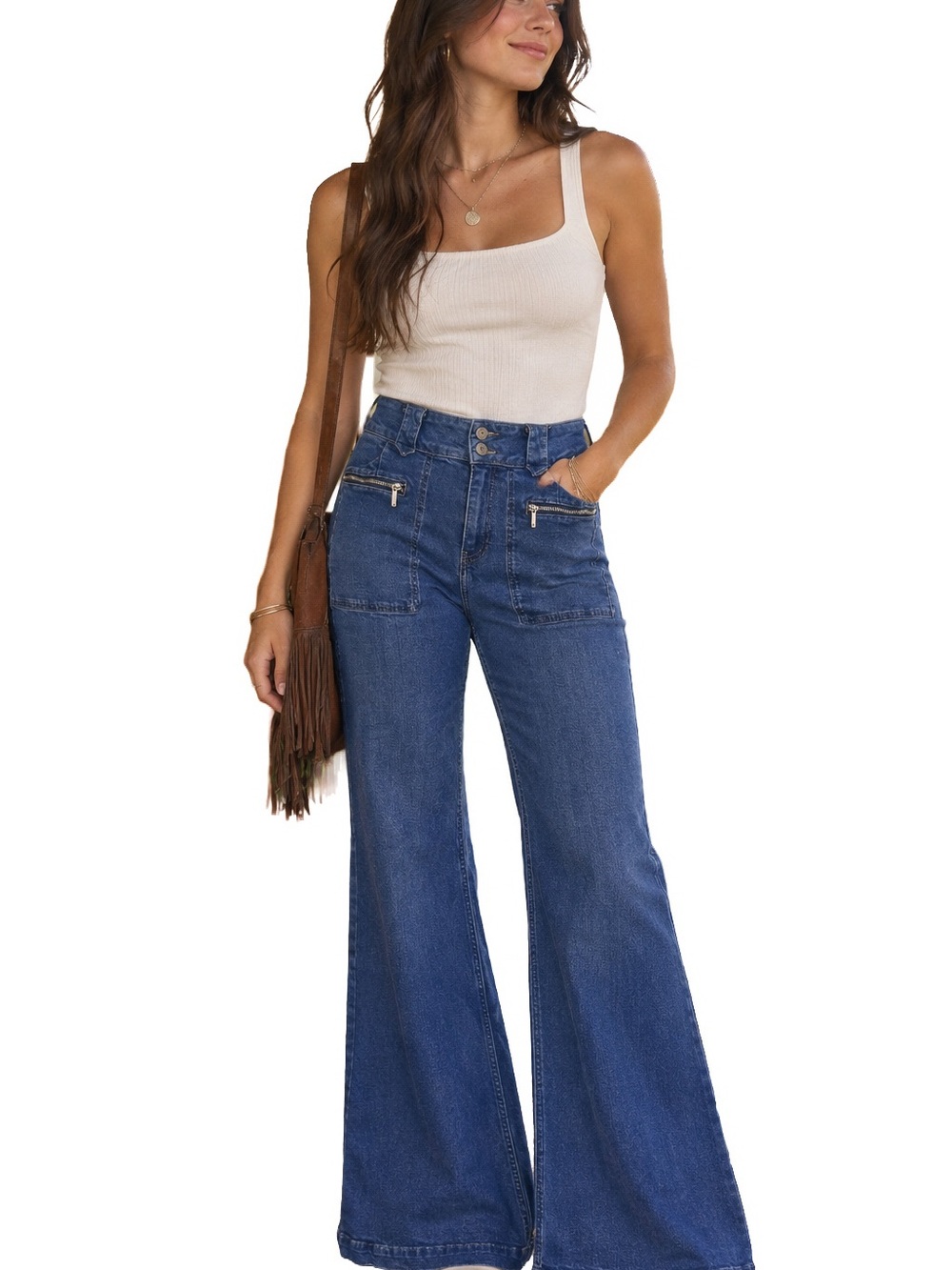 Free People We The Free Layla Flare Jeans Blue 26